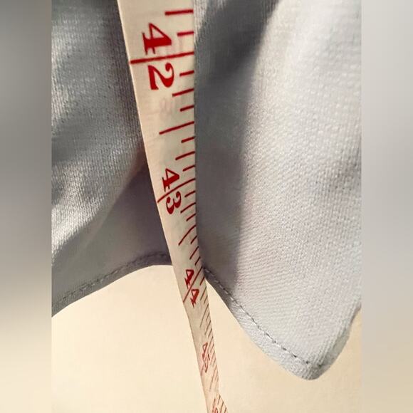 SJP by Sarah Jessica Parker fit and flare dress blue wedding semi formal - Picture 9 of 11